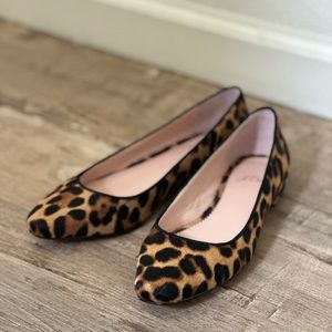 J.Crew leopard print ballet flats - size 7.5 - never worn